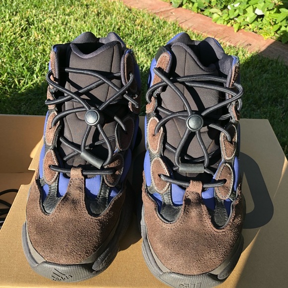 Yeezy 500 High Tyrian Slate  SZ. 10 - Picture 9 of 16